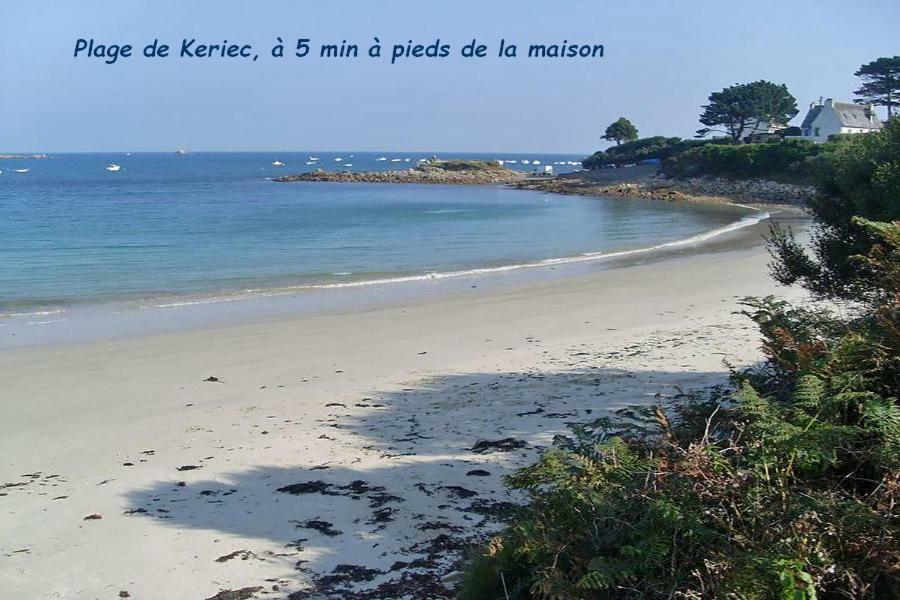 Maison de bord de mer à Keriec Villa Trélévern Esterno foto