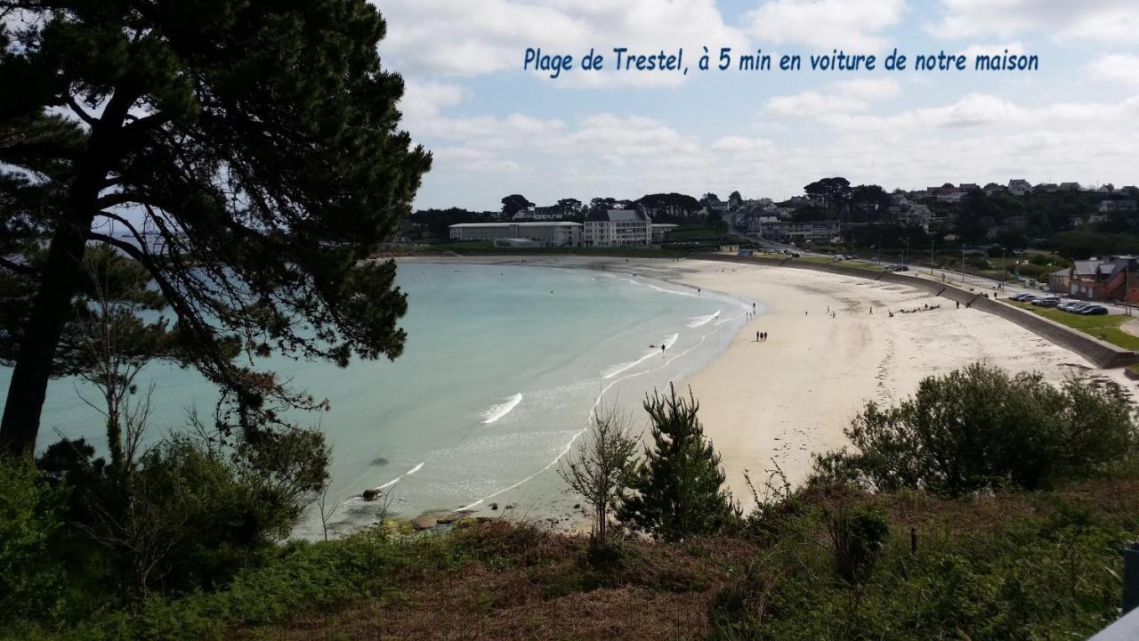 Maison de bord de mer à Keriec Villa Trélévern Esterno foto